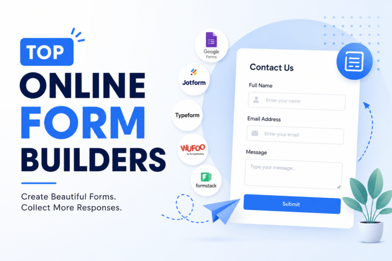 Compare the top online form builders, creators, makers, and generators to find the right tool for capturing leads and client information.